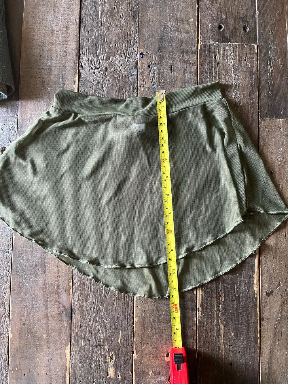 Kids Ballet Skirt Xl Olive Green